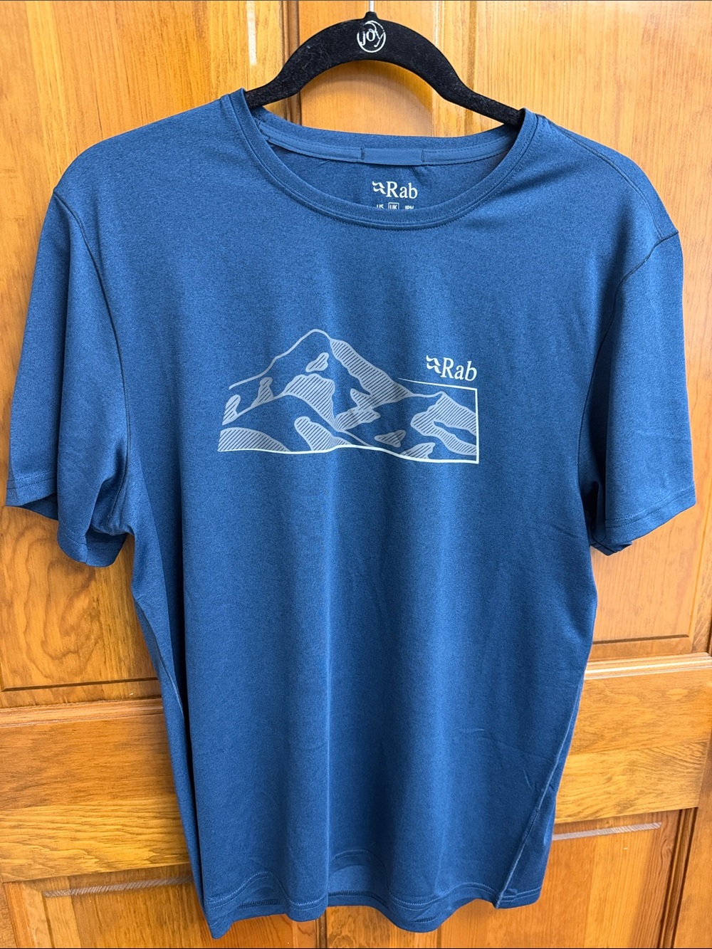 Rab Men's Short-Sleeve Mountain Graphic Tee - Blue